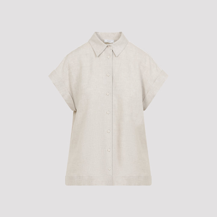 Peserico Shirts - Nude & Neutrals | 028ba23a5cf2d40065dcb1437f0f3a6267f6eb02
