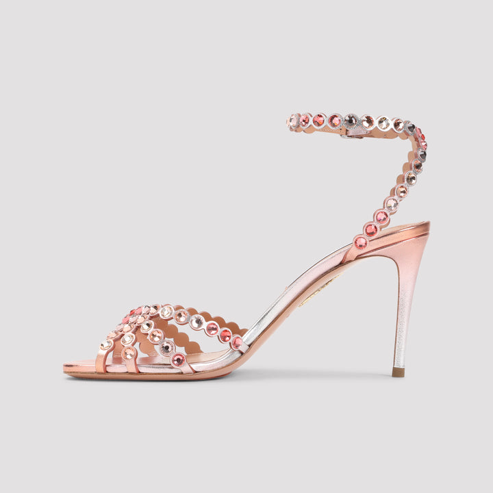 Aquazzura Sandals - Pink & Purple | 9b291066d4bb10ebd4875170ea93666504ad6457
