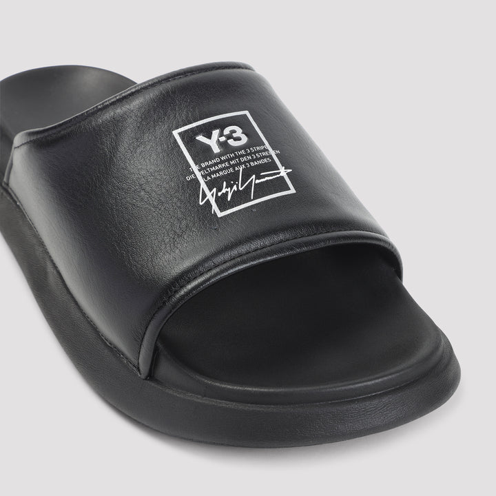 Y 3 Sandals - Black | abae1c3c71ad31bbdca267b368441f78aa35b79b