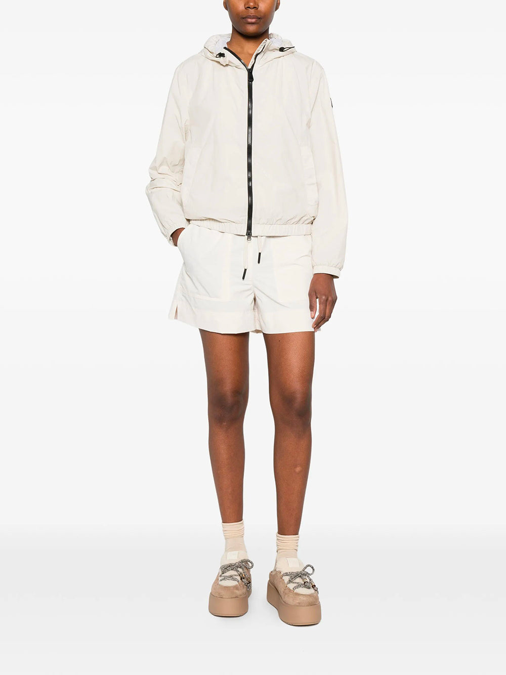 Moncler Short - White | afd164ee3ce3d07c659a289647ea43530e999ad5