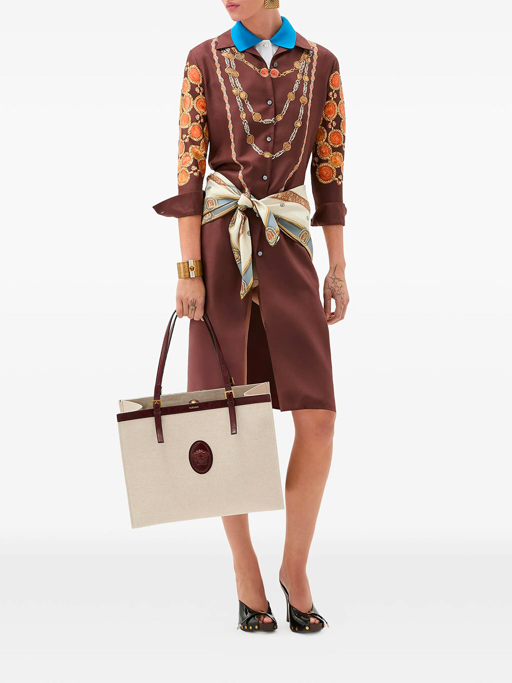 Versace ABITO - Brown | b6f133e322811f79f4ee8179ab6dc29300de16e4