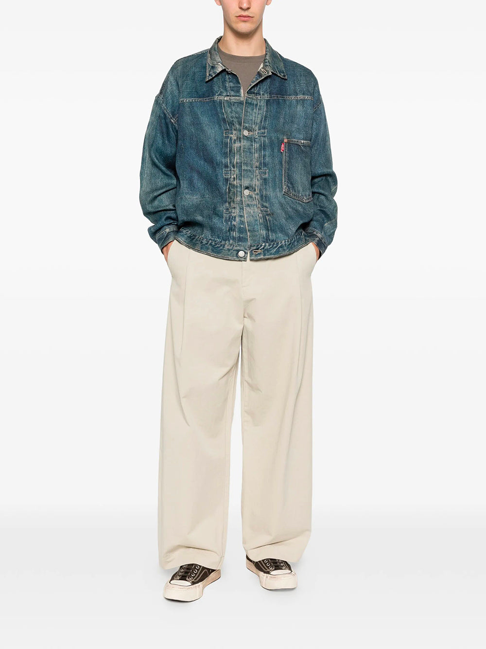 Junya Watanabe Comme Dg GIACCA - Blue | 193b1eddb6cbfc6e04b4443ed74d367743856581