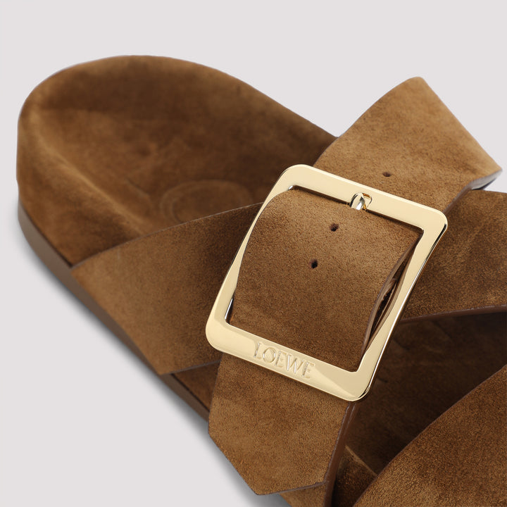 Loewe Sandals - Brown | 1fc0bb22e63e93b4928afc741ff037efded9af0a