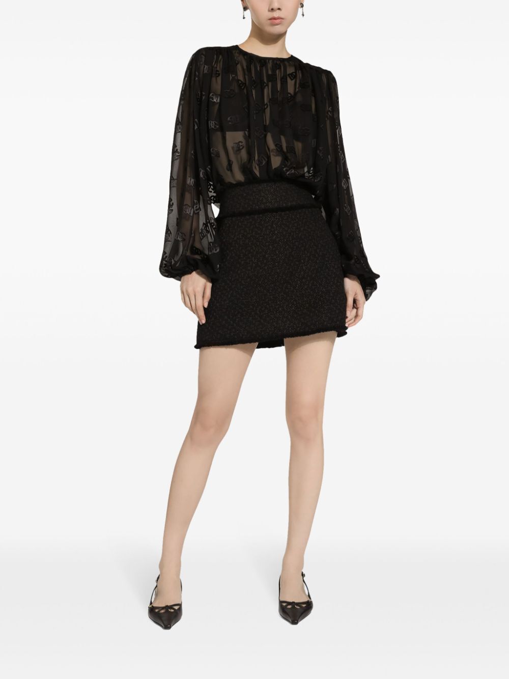 Dolce & Gabbana Mini skirts - Black | f11d353e0702bce4171b0e49f8a71bff1731374d