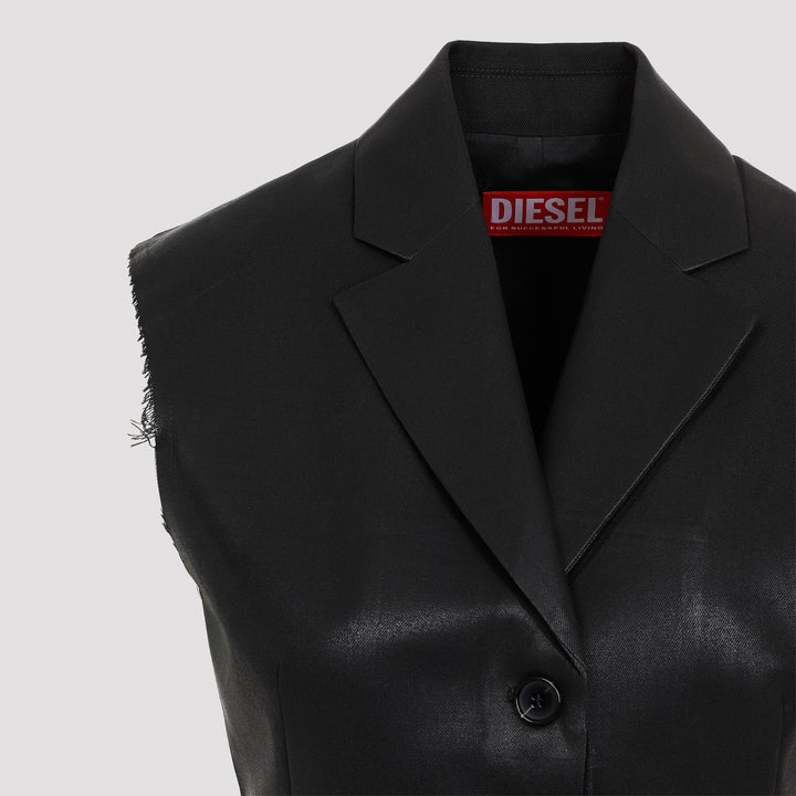 Diesel Gilet - Black | 2e862ff27f2faf8857c052656338fd61d9111858