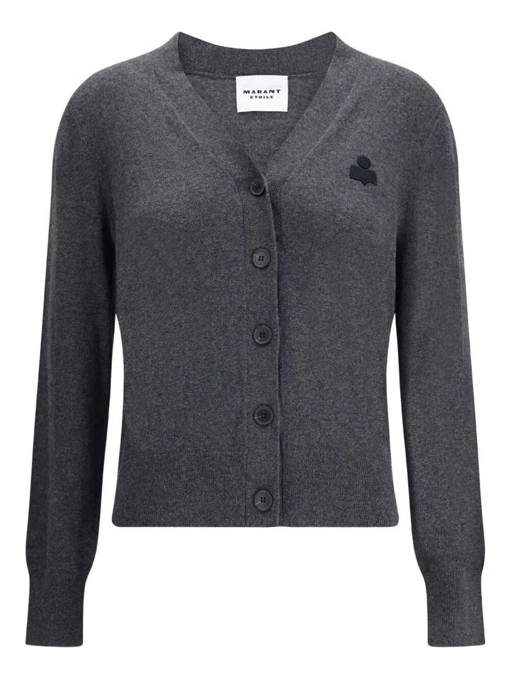 Marant ÉToile Cardigan - Grey | 8f0abca4c2355b4bc33f32e874e3dff244b556bb