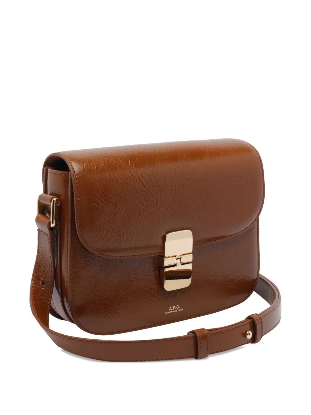 A.P.C. Satchel & cross body - Brown | e2f1310a4d65e0e9dc6ec3c30ec04e62a8b75564