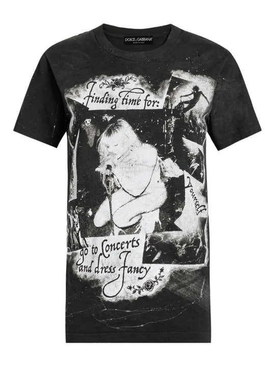 Jersey T-Shirt With Print