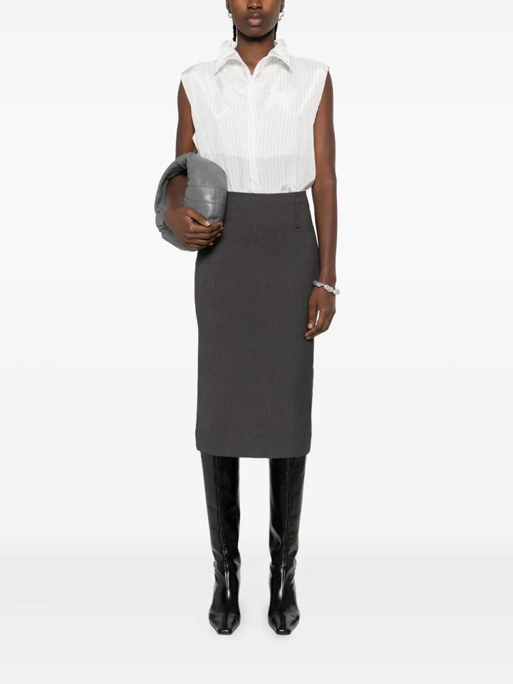 Federico Cina Midi skirts - Grey | f7fa20f12fd2a093dbbbc96138d4058de64d006a