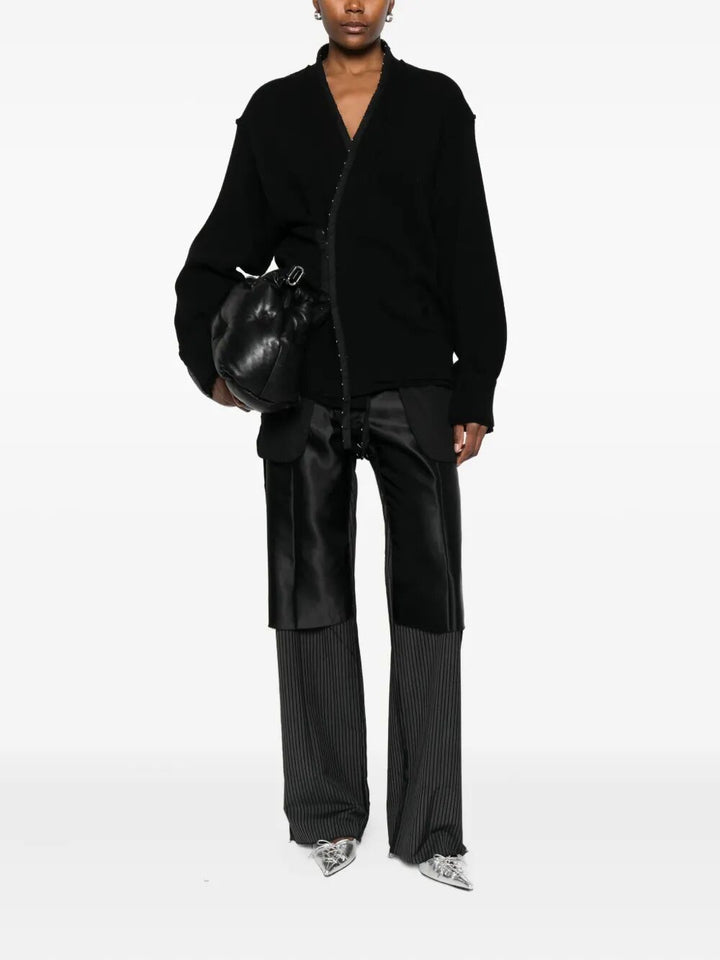 Federico Cina Cardigan - Black | 800e0aa6e0b4b753fae87950d1b43bce8afdb6b9