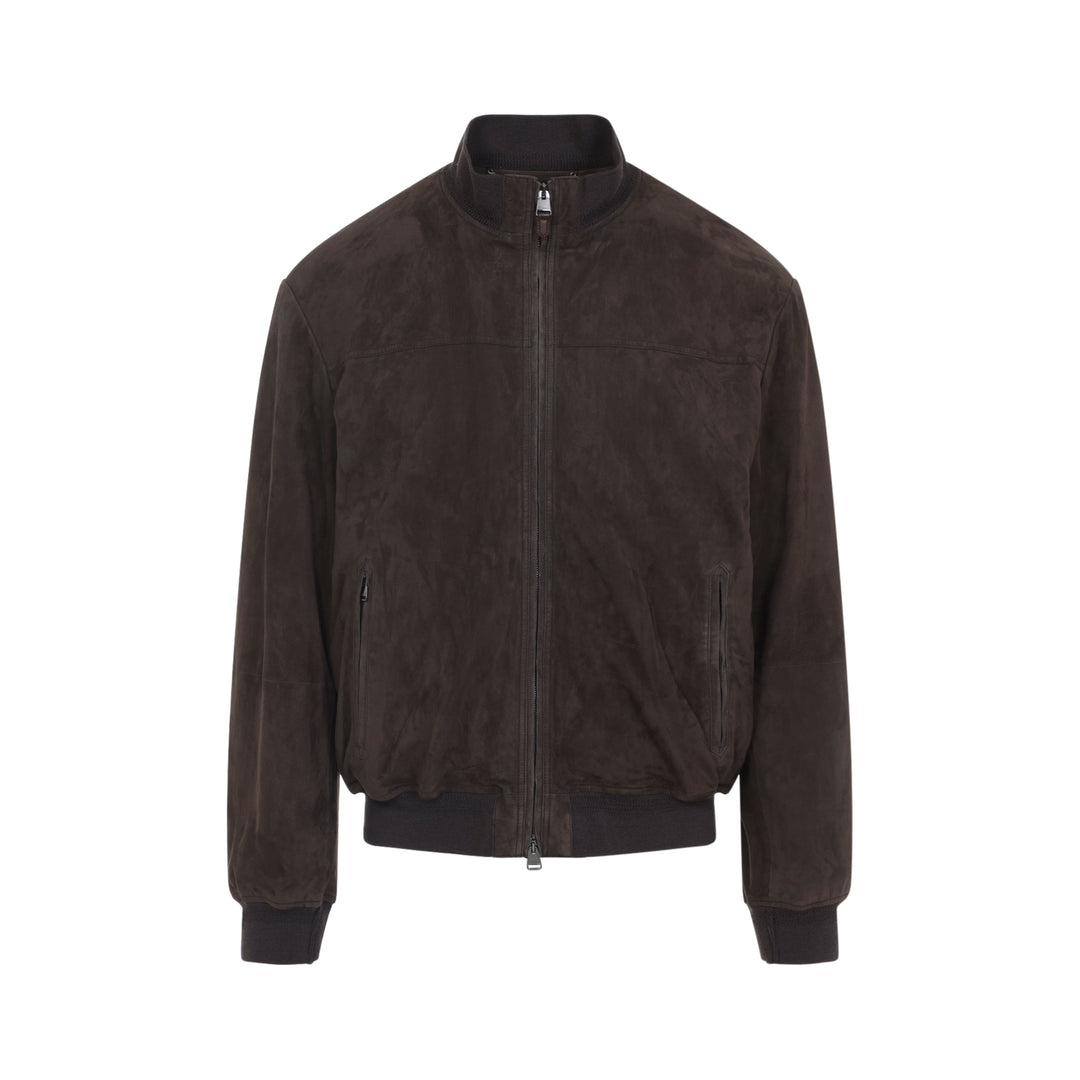 Canali Bomber jackets - Brown | 537b38ef763eae6df867c6c22eeae8d9442db70b