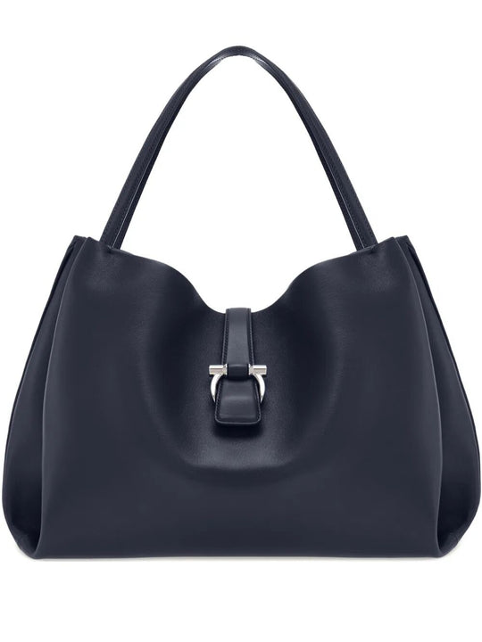Large Leather Softened Tote Bag