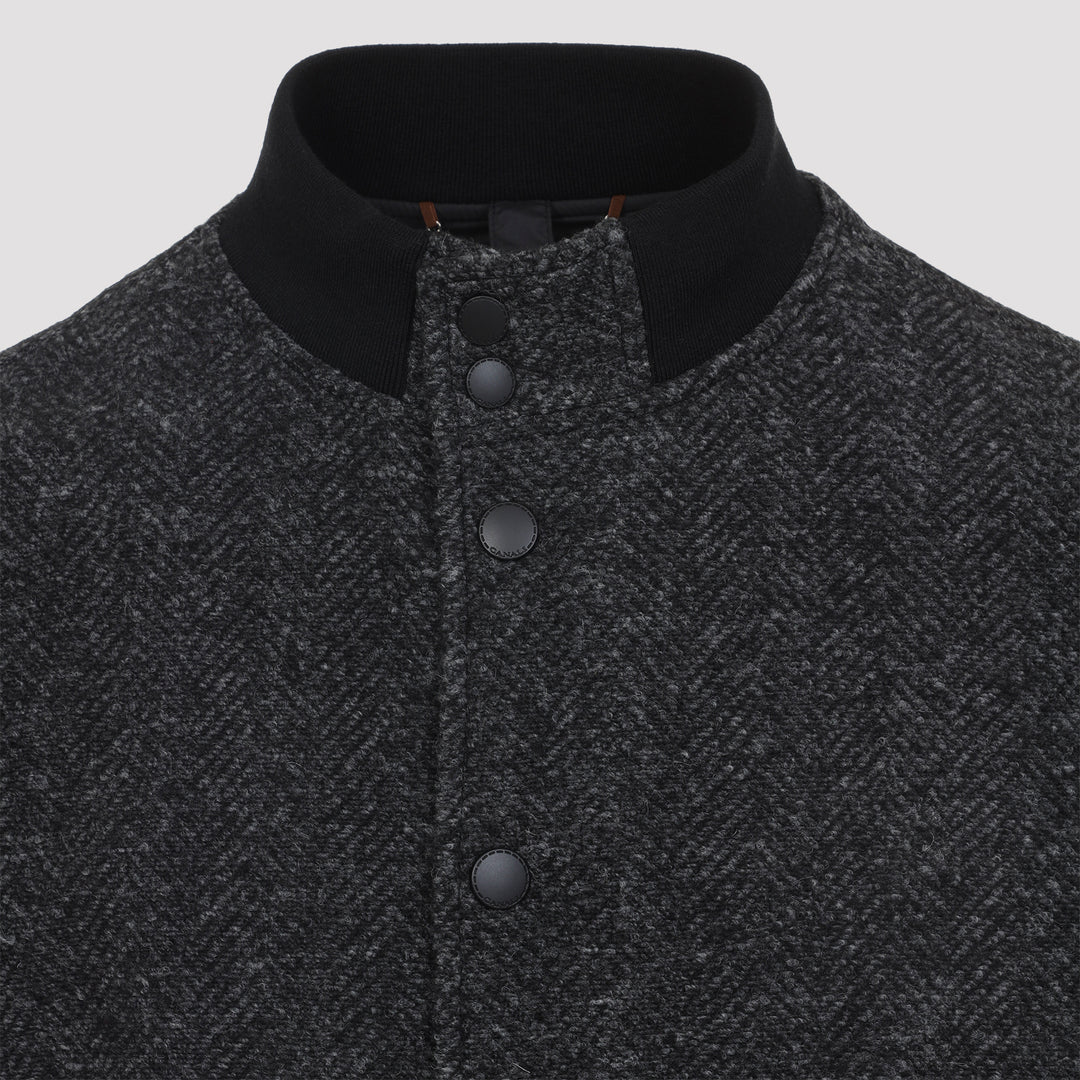 Canali Bomber jackets - Grey | d6a95c518bec6e319b4009878529584f59c3fe61