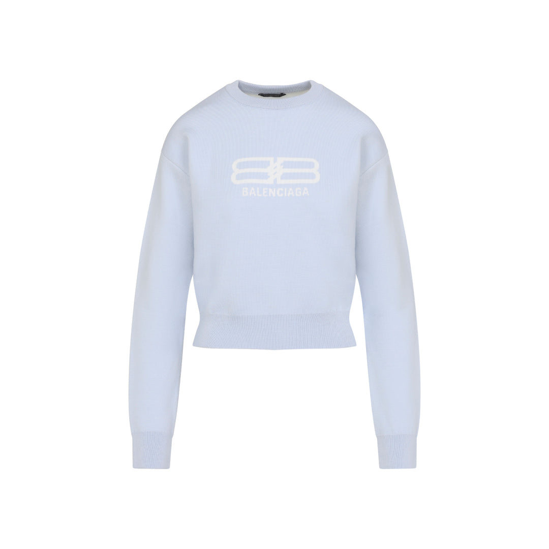 Balenciaga Pullover - Blue | eaca10fb34a45ad2bae0dbd08c9d5d4e186a1543