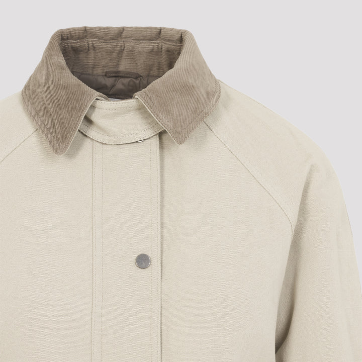 Brunello Cucinelli Parka & duffle - Nude & Neutrals | da7e2b00a0ac7e0f7ba18cf9b0aca06e3c1632bc