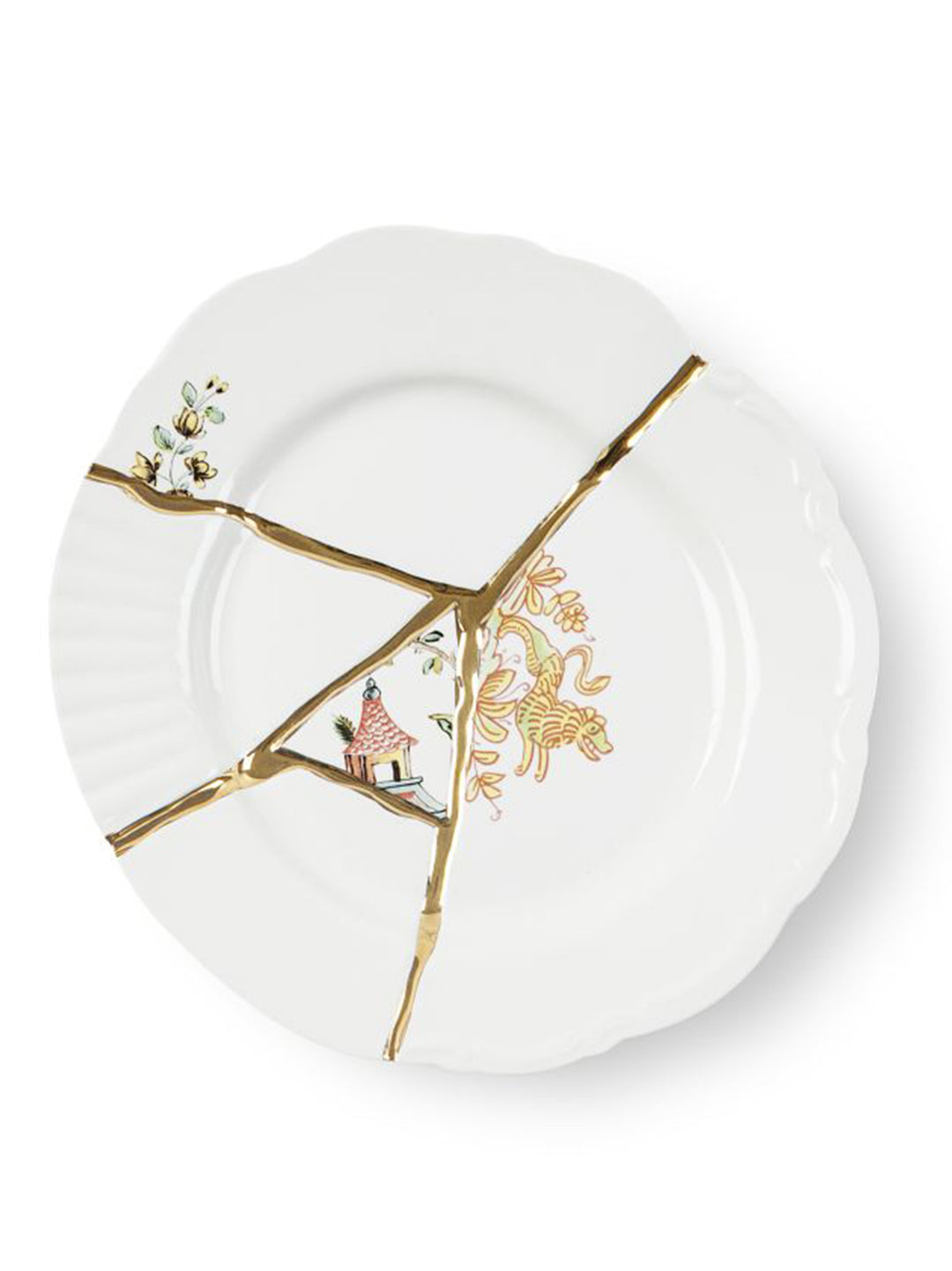 Seletti Kintsugi Plates - Multicolor | c240a5660b97b25a79ee9e8be8bfc30bee8731e7