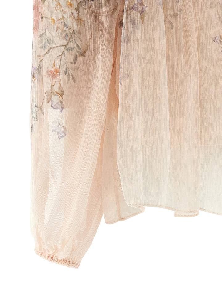 Zimmermann Billow Rebellion Shirt and Blouse - Pink | bd8539ad2992733803fdf60bc8cfb49378325113