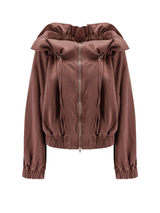 Voly Cupro And Cotton Jacket