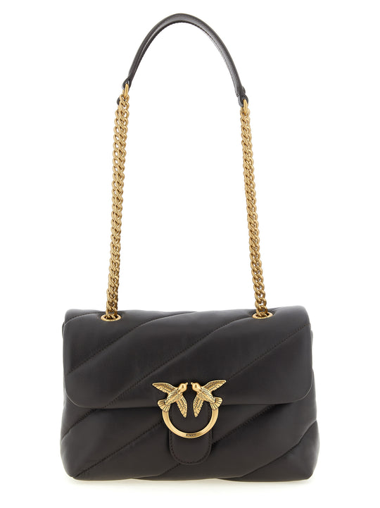Love Bag Puff Maxi Crossbody Bags Brown