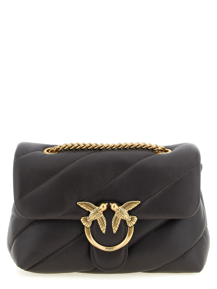 Pinko Love Bag Puff Piccola Crossbody Bags - Brown | be53be8cda7ab60757db9fae39b75344244848b5