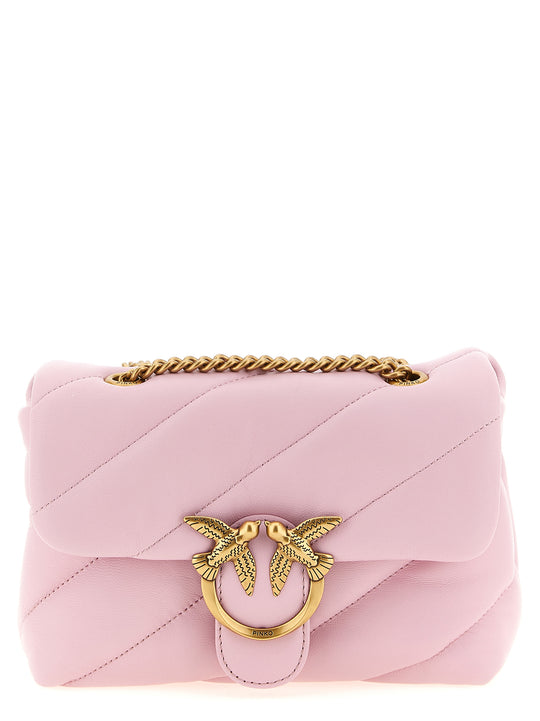 Mini Love Puff Crossbody Bags Pink