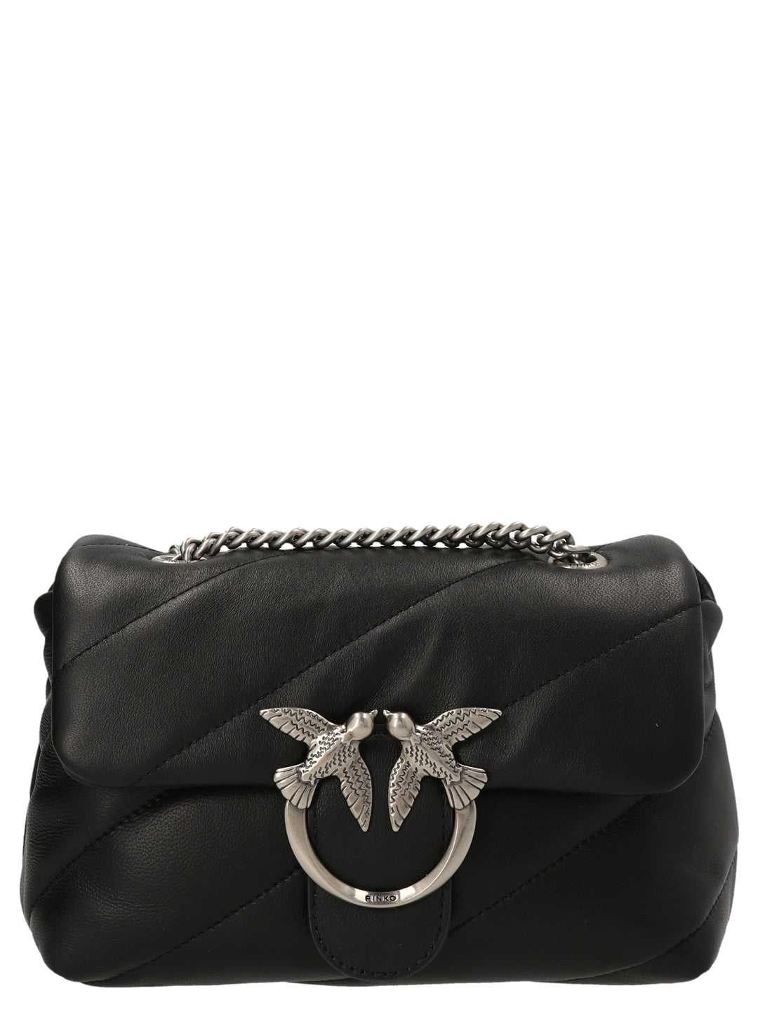 Pinko Mini Love Puff Crossbody Bags - Black | df7819c4e69effbfd8b63783e3f453c060d16f19
