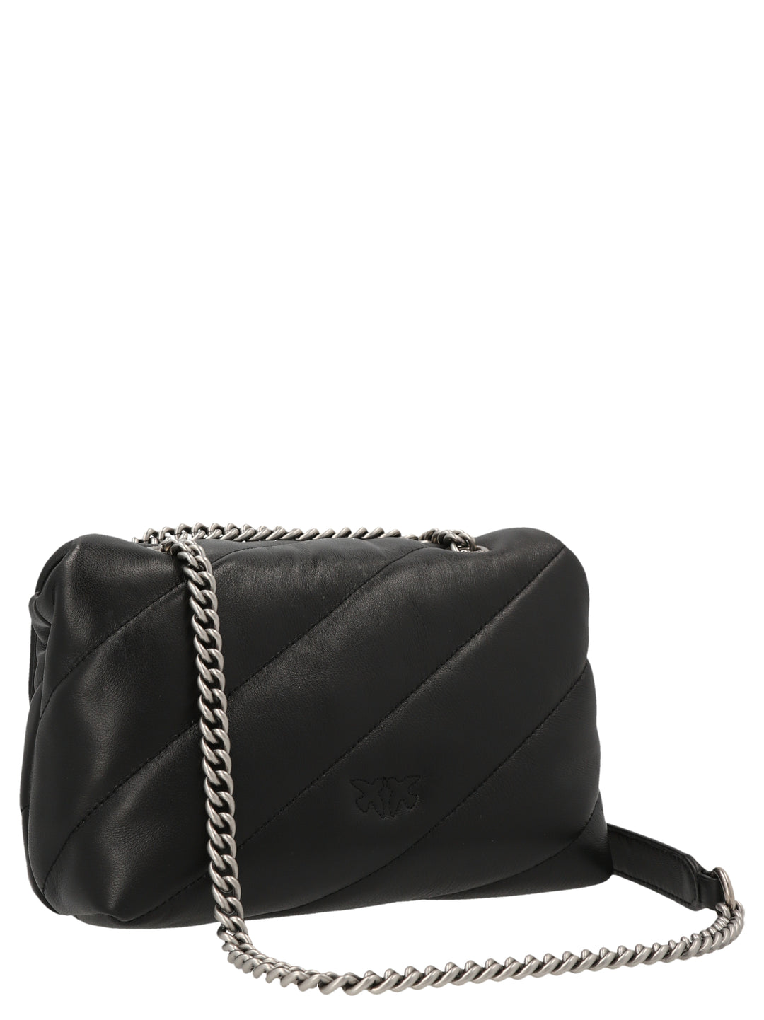 Pinko Mini Love Puff Crossbody Bags - Black | 2d2bf49a81205b1c51da7421381fdf2c502f52ae