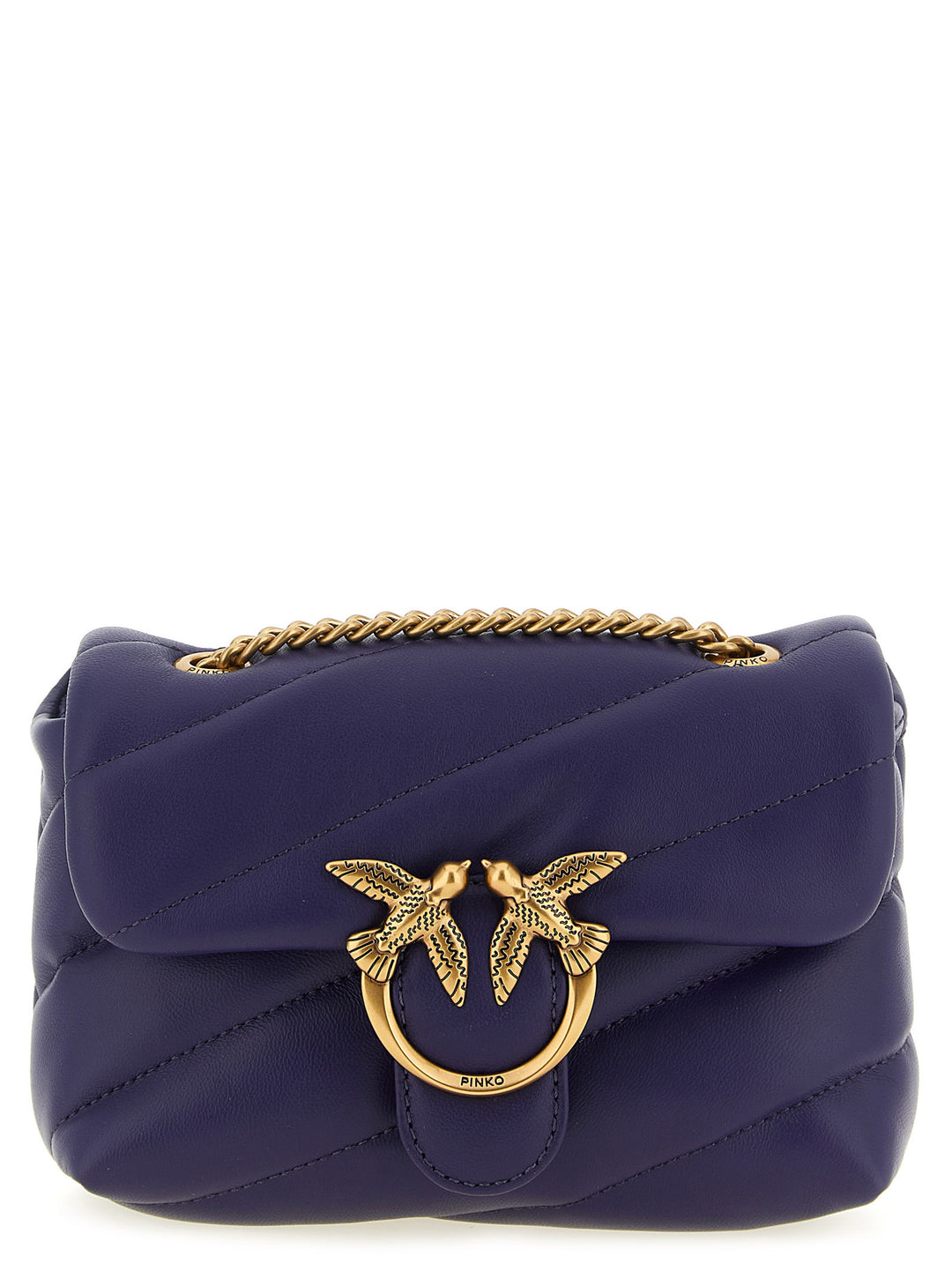 Pinko Baby Love Puff Crossbody Bags - Purple | 2c7cecc63f5547feac2cab99d6d23143626c37b2