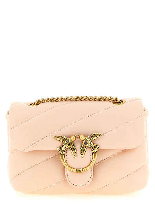 Love Bag Puff Crossbody Bags Pink