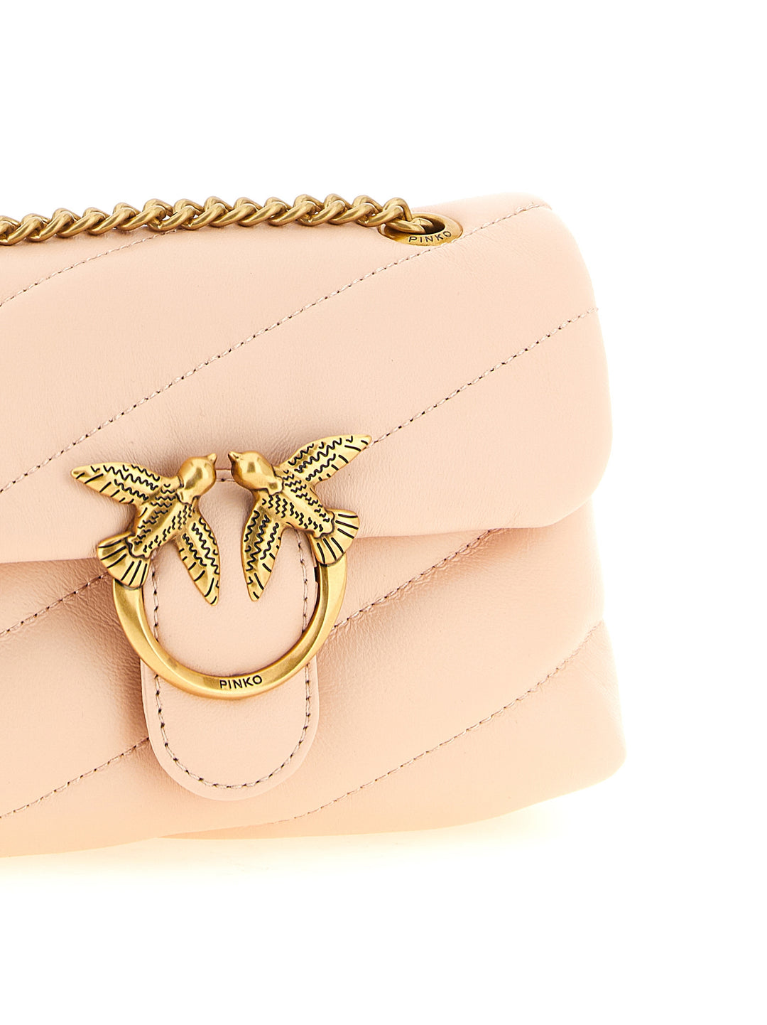 Pinko Love Bag Puff Crossbody Bags - Pink | 83591c8ec880a0d3d20a389ad14f2bae5673bf2a
