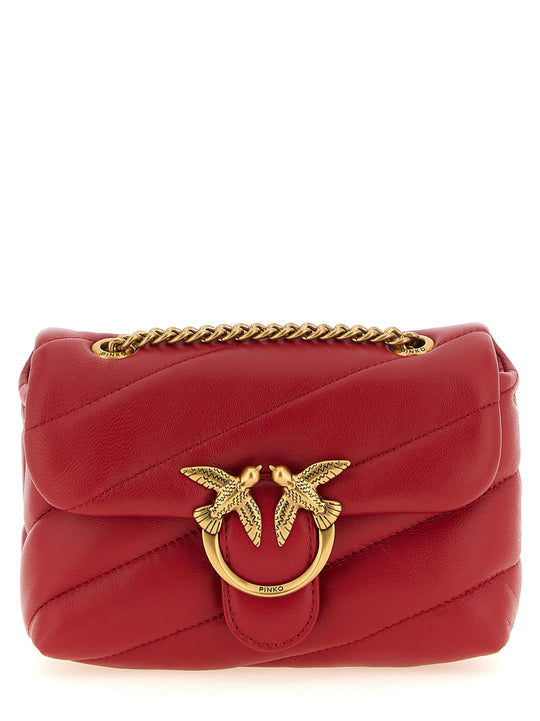Baby Love Puff Crossbody Bags Red