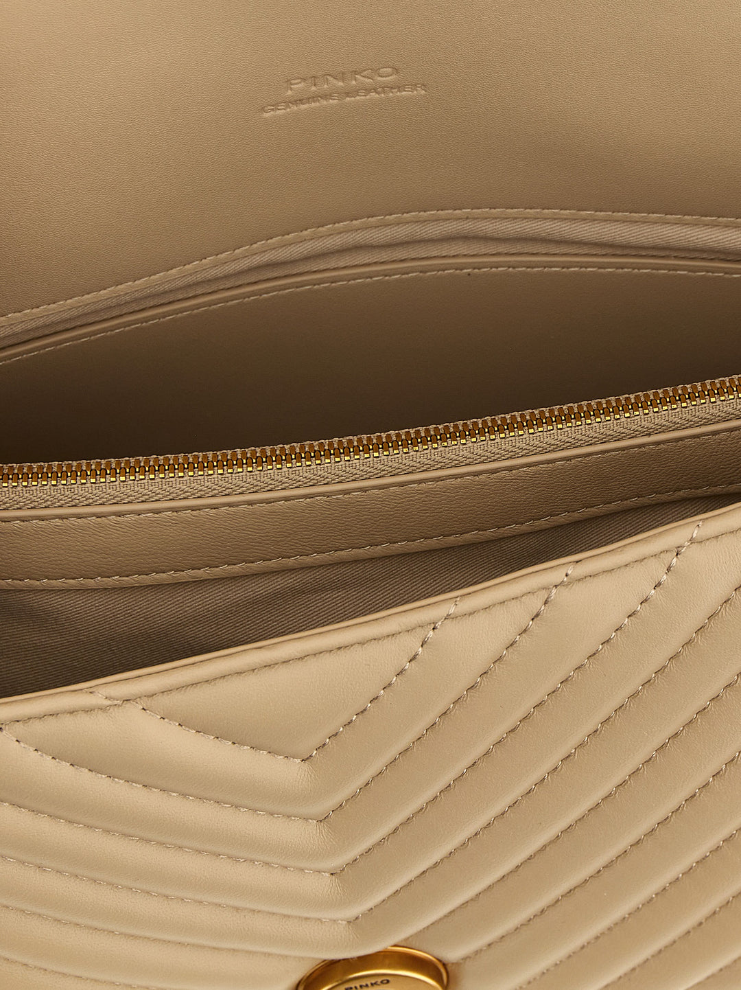 Pinko Classic Love Bag Puff Hand Bags - Beige | fd8303e374e0316aada1fea2dc755b0fa82824b3