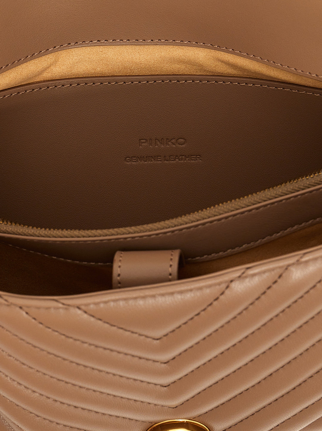 Pinko Love Ladu Puff Hand Bags - Beige | 1e895a9324307b568b6ccacfa141ec6abe709eea