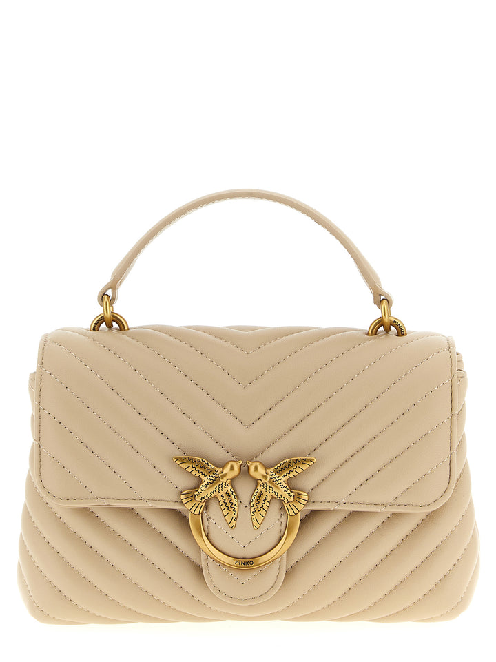 Pinko Mini Lady Love Puff Hand Bags - Beige | f6cf88f0f7ce600941bae80a93db500101e9de14