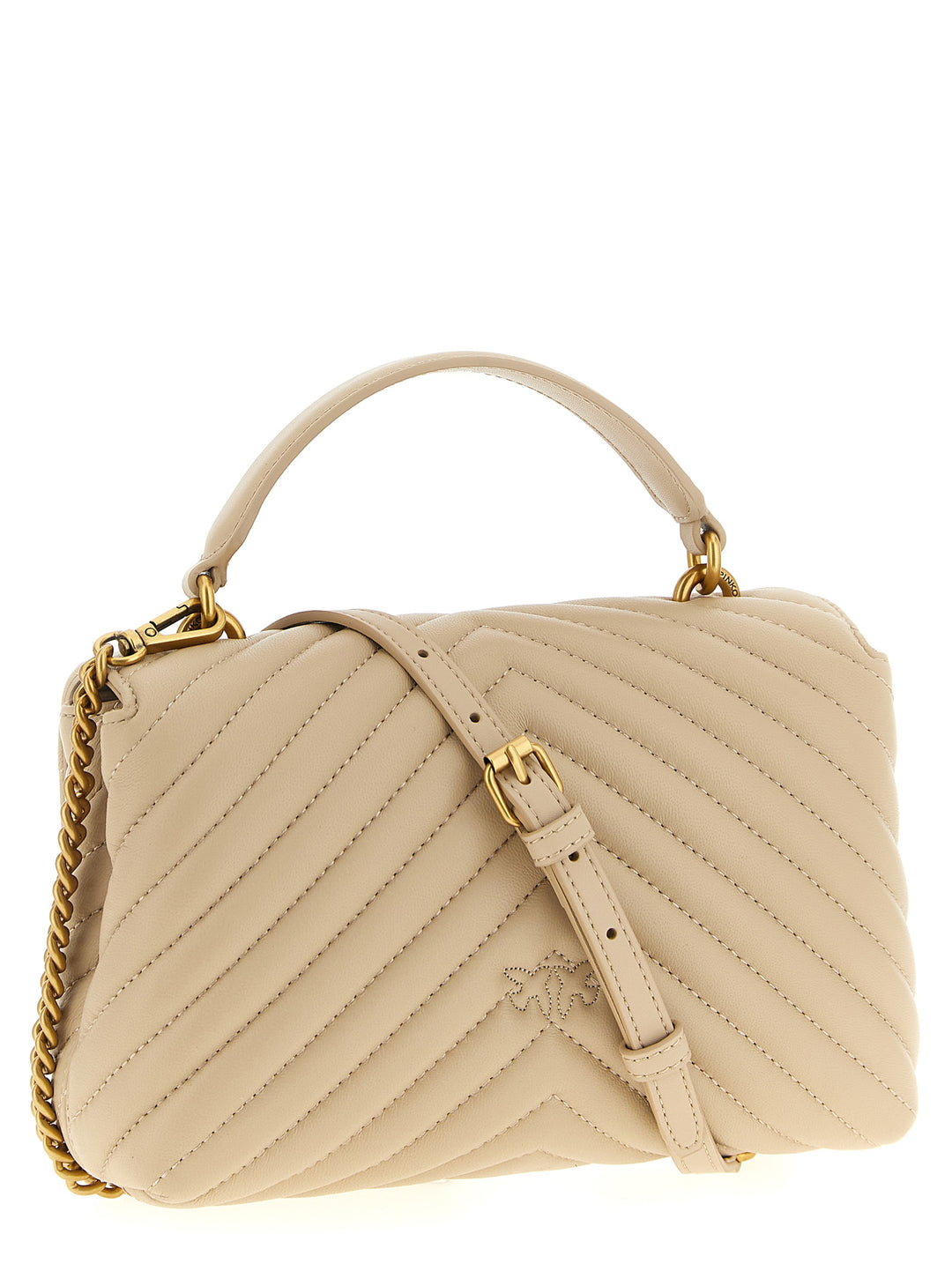 Pinko Mini Lady Love Puff Hand Bags - Beige | 9c42f352e7d1d91eb1a7cdb2702536f4917a6ab5