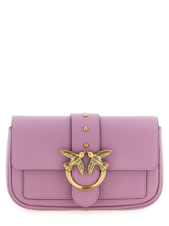 Pinko Pocket Love One Crossbody Bags - Pink | db5f2b763b06bf094fa4e8489c5ea680e2222869