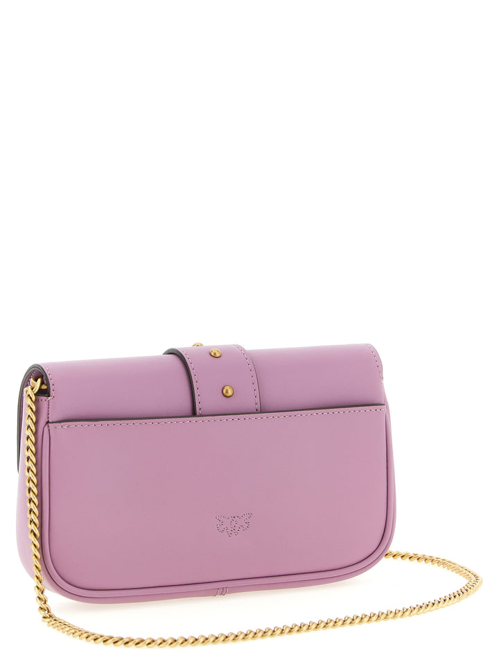 Pinko Pocket Love One Crossbody Bags - Pink | 403bf9d6ebe0c0a1624a293be895d7928dd31b44