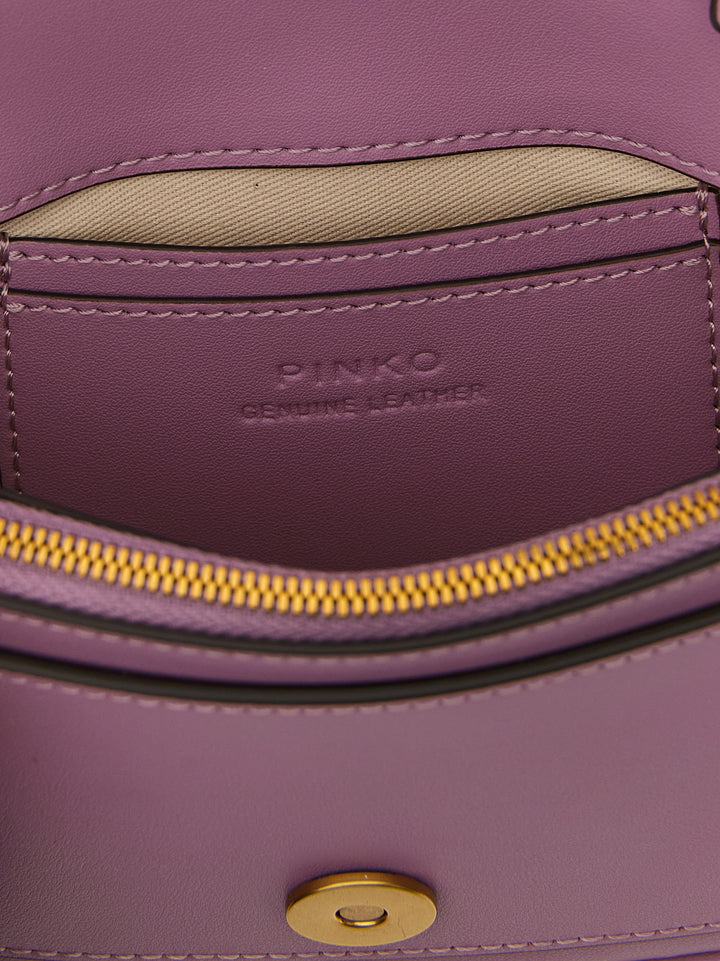 Pinko Pocket Love One Crossbody Bags - Pink | ebad2556041681234a7151db4c8929d9d891b028