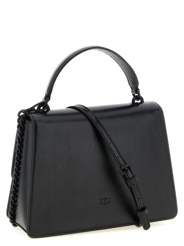 Pinko Love One Classic Light Hand Bags - Black | 0f7c889e3dba5039ed09e44fe9af7d4b76e14d8c