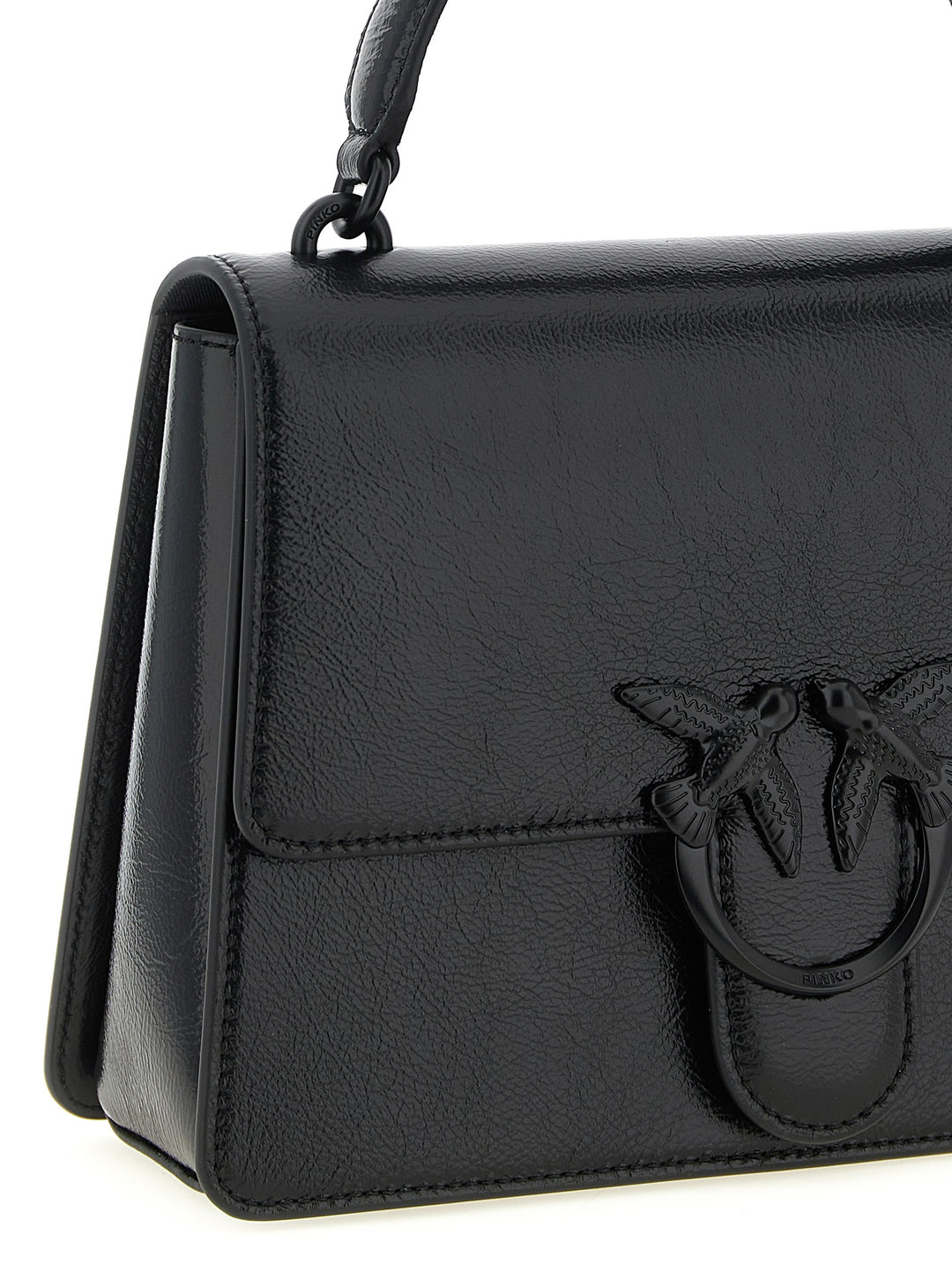 Pinko Love One Classic Light Hand Bags - Black | a402d0dbafa45afe949876d73f2ec99fe9b8a139