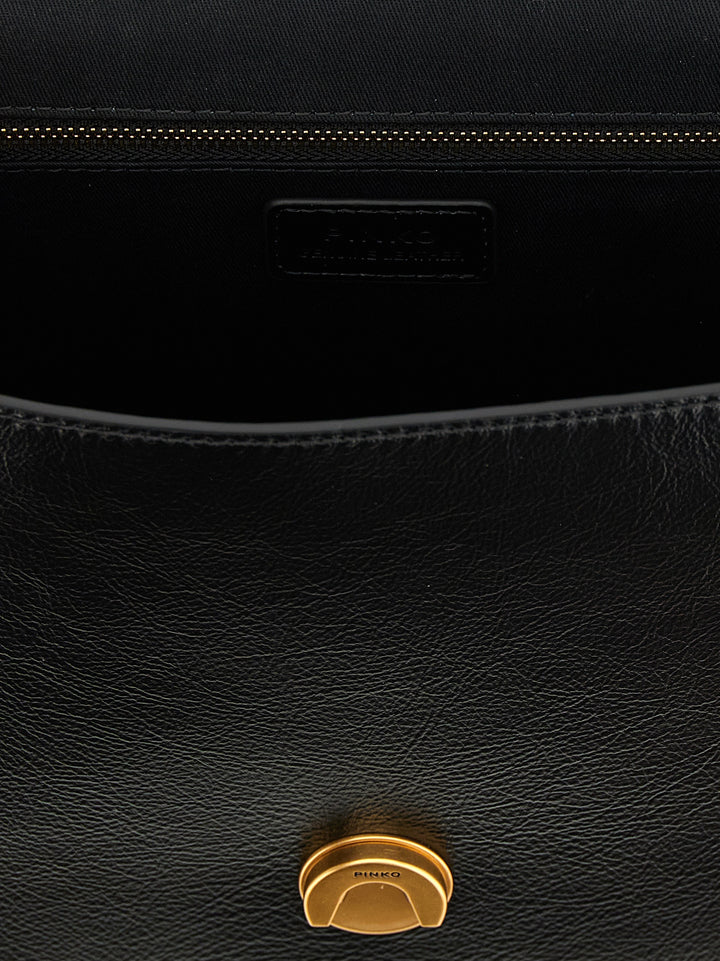 Pinko Love One Classic Light Hand Bags - Black | 391179753968e2c38ed63214c1817319965d7498