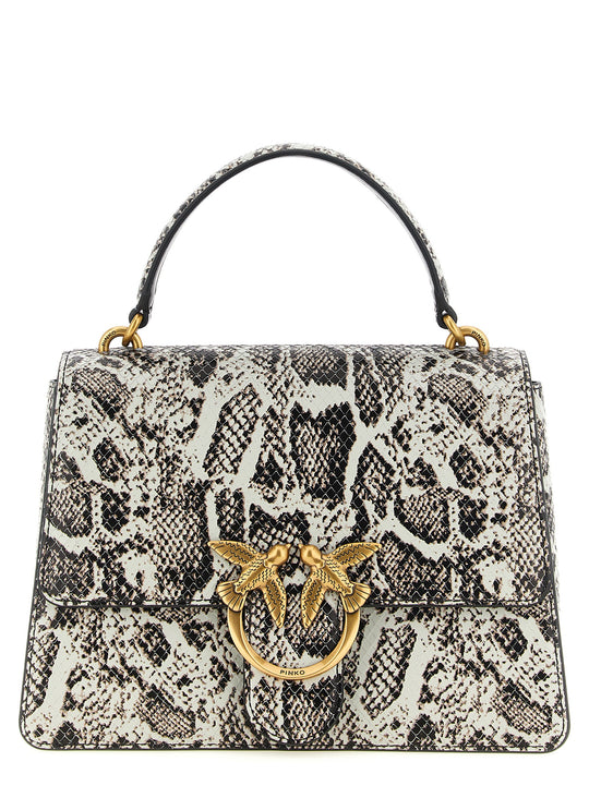 Love Bag Hand Bags Gray