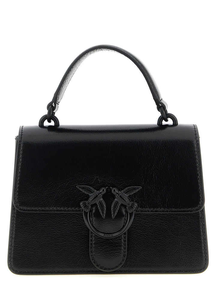 Pinko Mini Love One Light Hand Bags - Black | ceb7c3c3a39c0f9beaaaf764152b0d70c0351811
