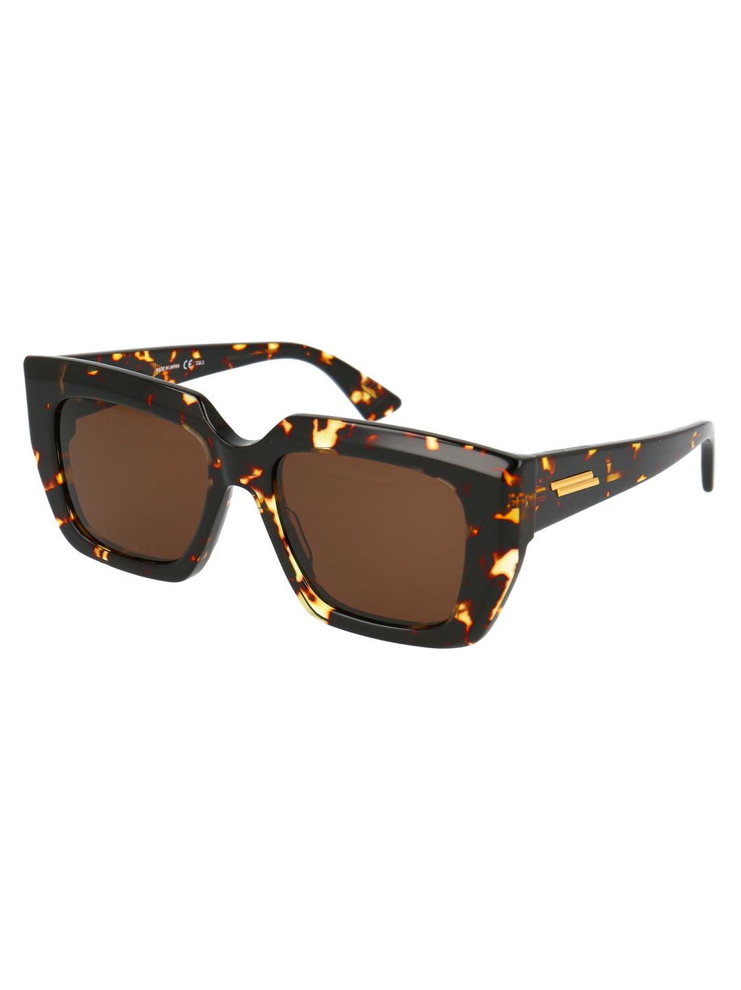 Bottega Veneta SUNGLASSES - Brown | 6669687cf306f862bb278b4f17e3cb15703f761e