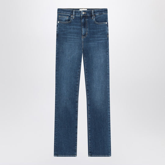 Blue Straight-Leg Jeans The Pencil