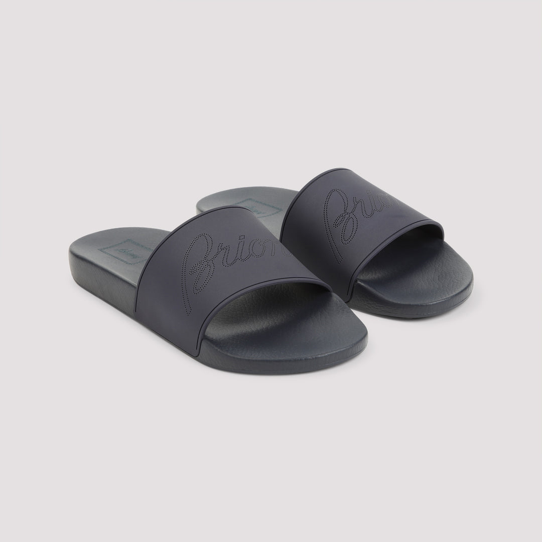 Brioni Sandals - Blue | df0ad9c8cbb15e8d3f89a4d8f7708734f7217b48