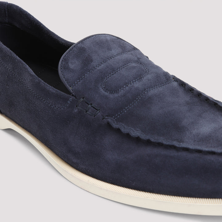 John Lobb Loafers - Blue | a07da818db33ceeade32f06da6391eb29359632b