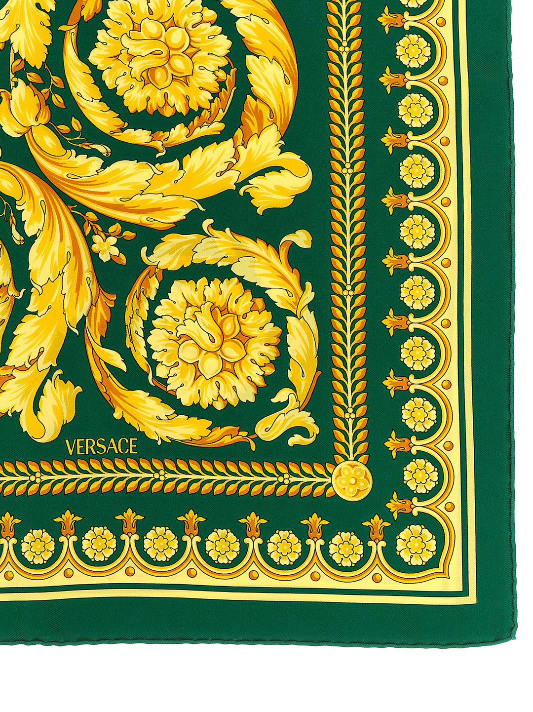 Versace Baroque Scarves and Foulards - Green | 0497dd6c2bf97ebe1c22186a23803fe6e333a43a