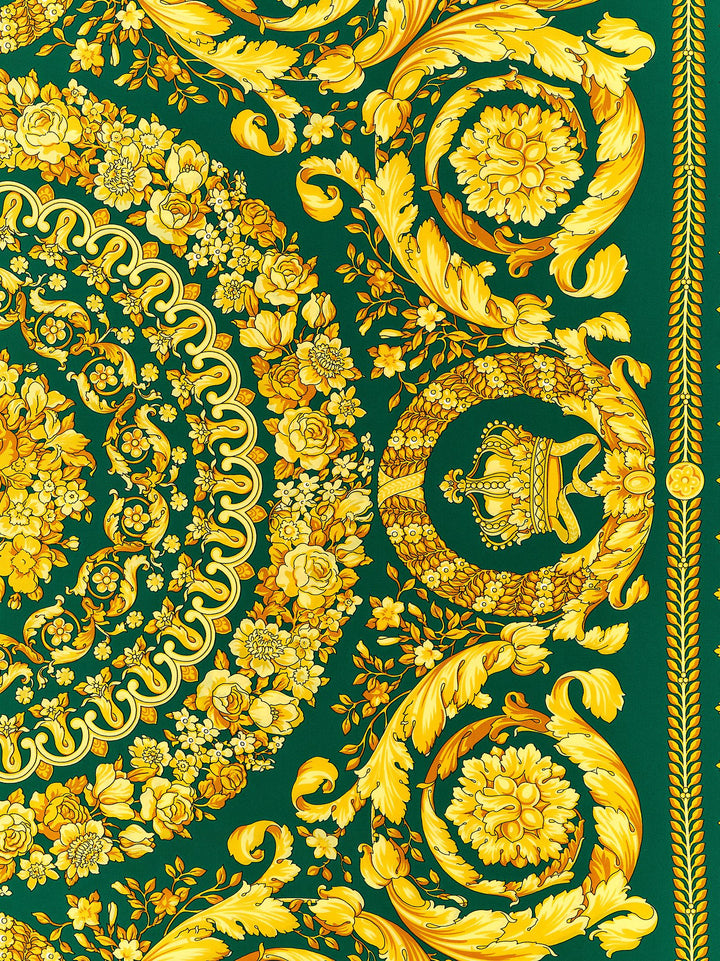 Versace Baroque Scarves and Foulards - Green | e0222a9f41ae3fea164fb3e0f277332902633255