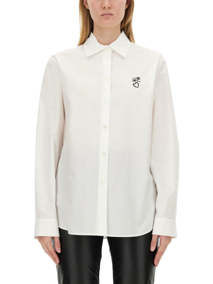 Moschino Jeans Shirts - White | Wanan Luxury